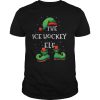 Ice Hockey Elf Family Matching Christmas shirt