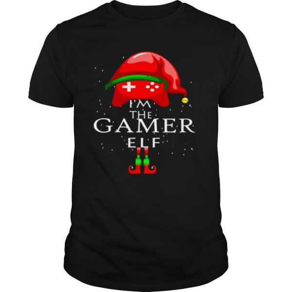 Im A Gamer Elf Matching Family Group Christmas shirt