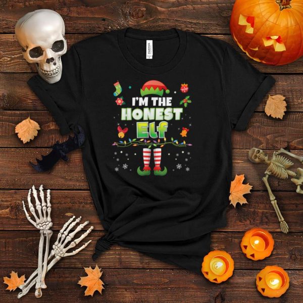 I’m The Honest Elf Matching Family Merry Christmas Santa T Shirt