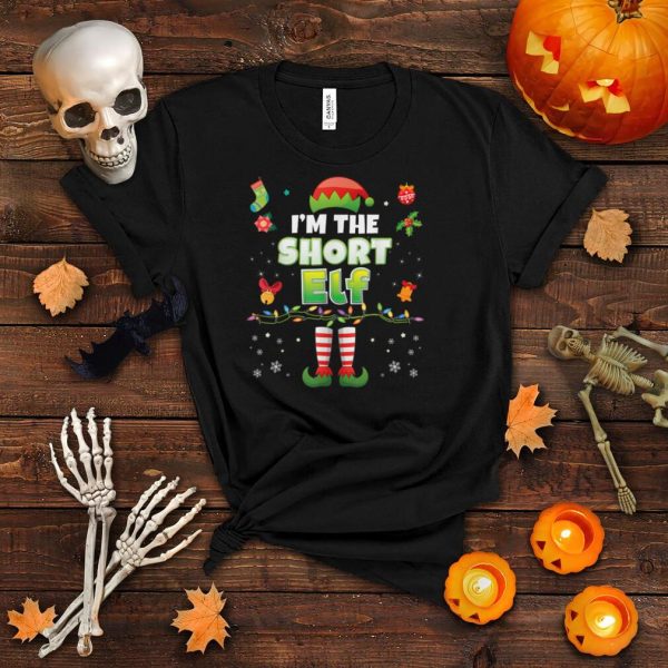 I’m The Short Elf Matching Family Merry Christmas Santa T Shirt