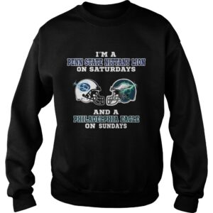 Im a Penn State Nittany Lion on Saturdays and a Philadelphia Eagle on sundays shirt 3