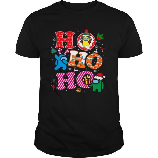 Imposter Among Us Ho Ho Ho Merry Christmas shirt