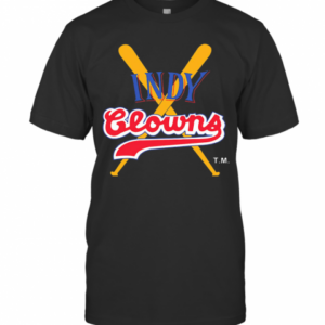 Indy Clowns Baseball Bat T-Shirt