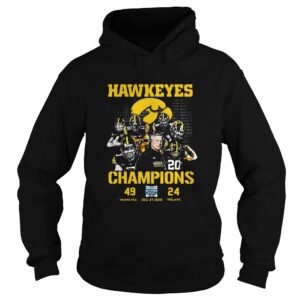 Iowa Hawkeyes Champions 2019 Holiday Bowl shirt Iowa Hawkeyes Champions 2019 Holiday Bowl shirt