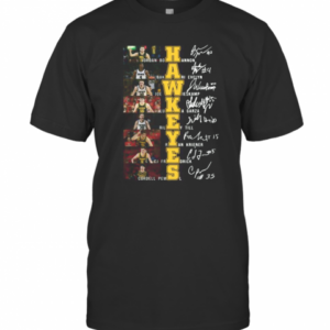 Iowa Hawkeyes Men’S Basketball Players Signatures T-Shirt