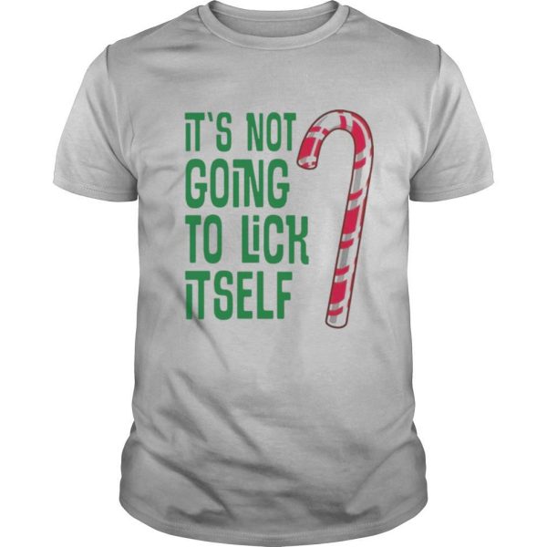 It’s Not Going To Lick Itself Christmas Raglan shirt