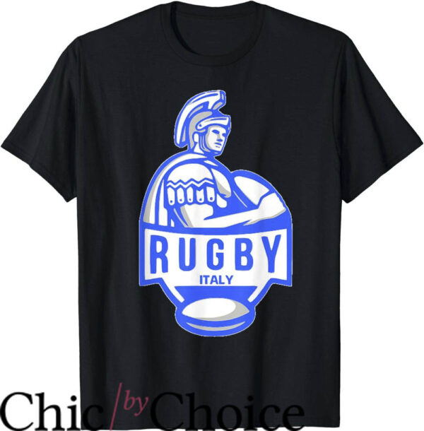 Italian Rugby T-Shirt Azzuri Gladiator