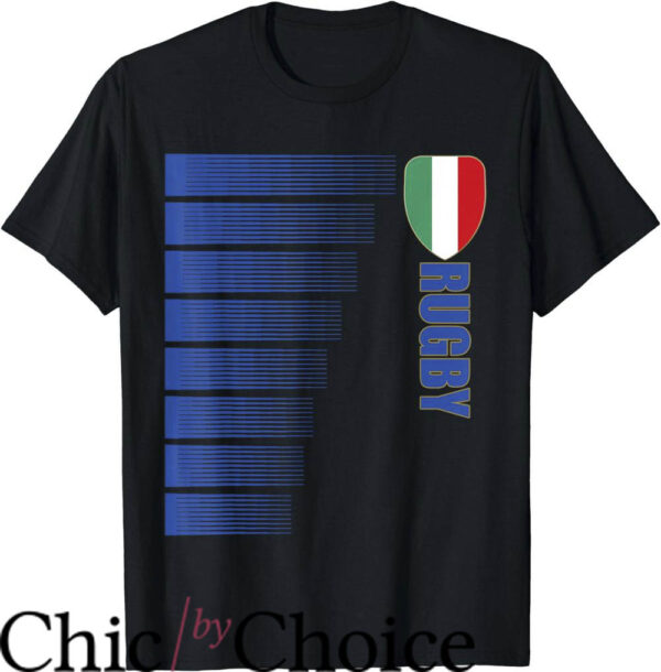 Italian Rugby T-Shirt Italian Rugby 2 Sided