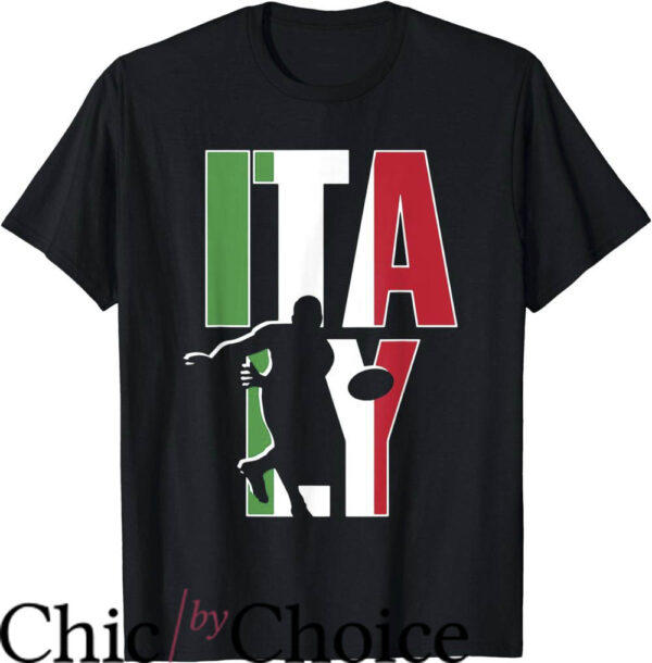 Italian Rugby T-Shirt Italy Rugby Union 2019