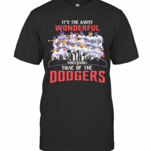 Its The Most Wonderful World 2020 Series Time Of The Dodgers T-Shirt