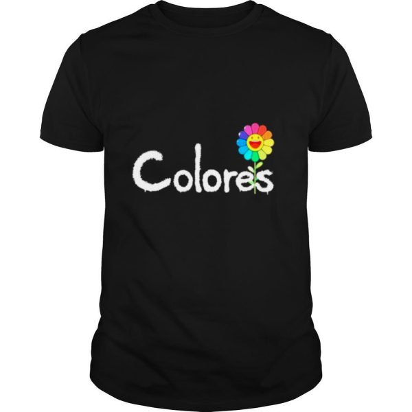 J balvin merch colores spray script shirt