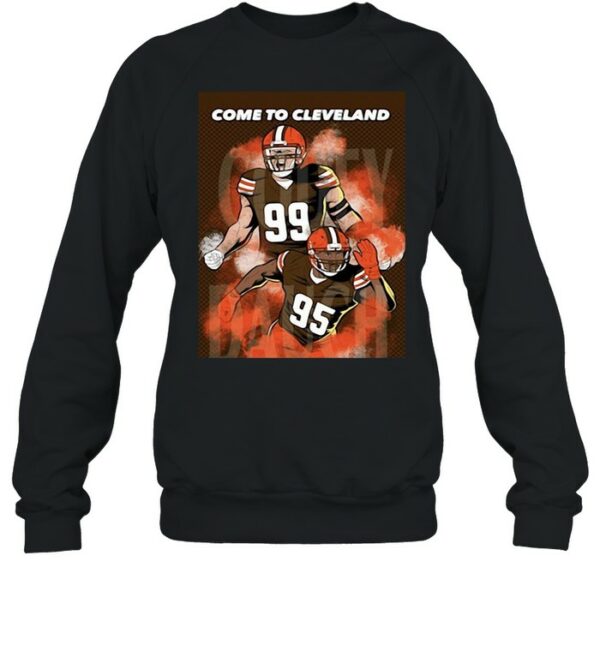 JJ Watt Myles Garrett Come To Cleveland Browns shirt