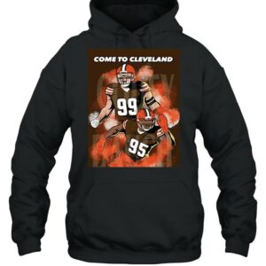 JJ Watt Myles Garrett Come To Cleveland Browns shirt