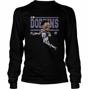 JK Dobbins Baltimore Ravens Football shirt 1