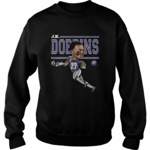 JK Dobbins Baltimore Ravens Football shirt 1 JK Dobbins Baltimore Ravens Football shirt 2
