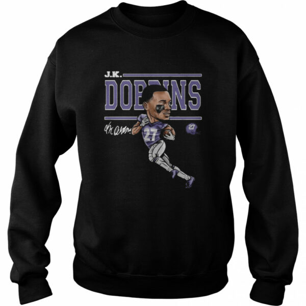 JK Dobbins Baltimore Ravens Football shirt