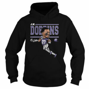 JK Dobbins Baltimore Ravens Football shirt 2 JK Dobbins Baltimore Ravens Football shirt 3
