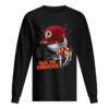 Jack Skelington Fear The Redskins Shirt