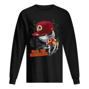 Jack Skelington Fear The Redskins Shirt Jack Skelington Fear The Redskins Shirt