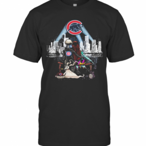 Jack Skellington And Sally Seeing Chicago Cubs T-Shirt