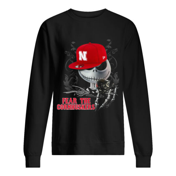 Jack Skellington Fear The Cornhuskers Shirt