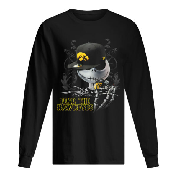 Jack Skellington Fear The Hawkeyes Shirt