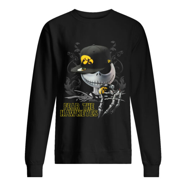 Jack Skellington Fear The Hawkeyes Shirt