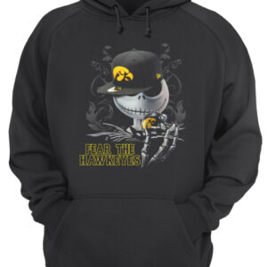 Jack Skellington Fear The Hawkeyes Shirt 3