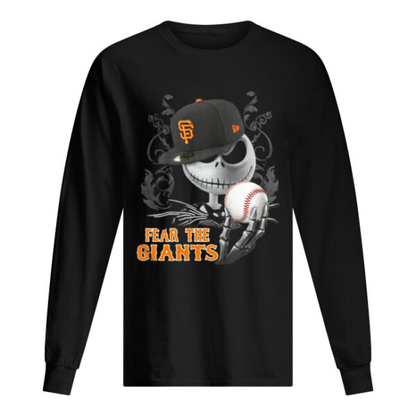 Jack Skellington Fear The San Francisco Giants shirt