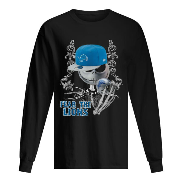 Jack Skellington Fear the Detroit Lions shirt