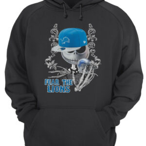 Jack Skellington Fear the Detroit Lions shirt 3