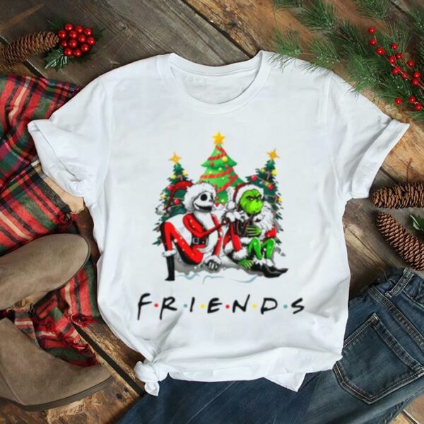 Jack Skellington and Grinch Friends Christmas shirt