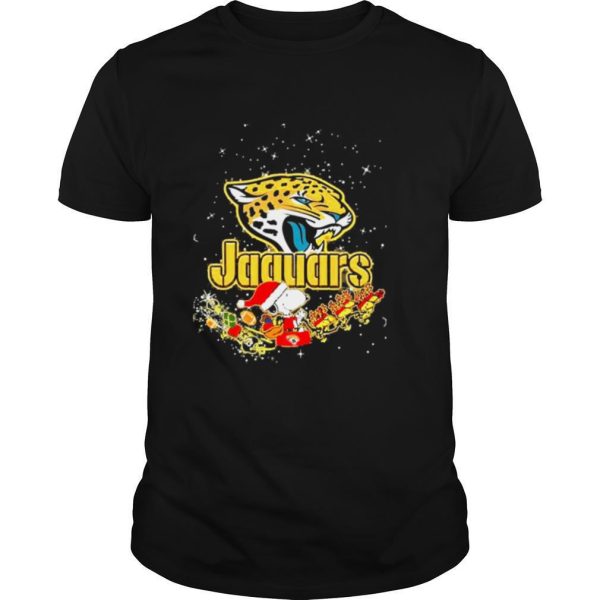 Jacksonville Jaguars Snoopy Christmas shirt