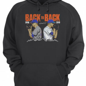 Jacob deGrom New York Mets Back to Back Signatures shirt