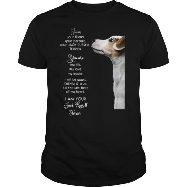 Jam Your Friend Your Partner Your Jack Russell Terrier shirt