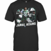 Jamal No. 33 New York Football Player Adams T-Shirt
