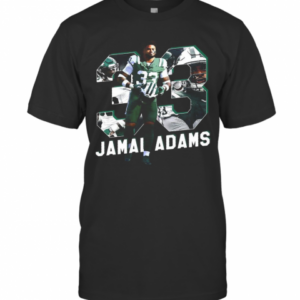 Jamal No. 33 New York Football Player Adams T-Shirt