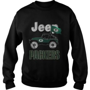Jeep Green Bay Packers flag shirt 3