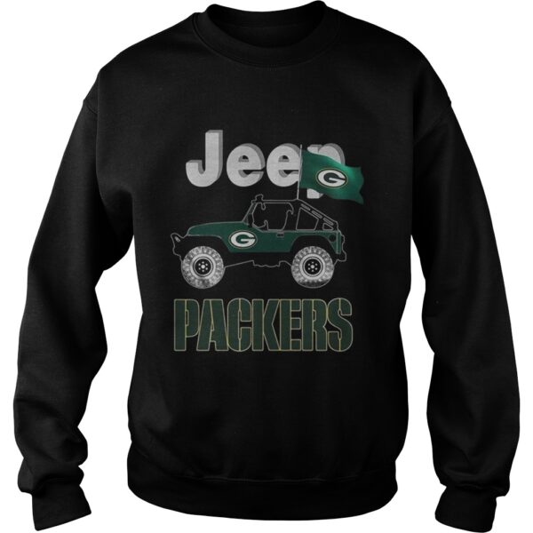 Jeep Green Bay Packers flag shirt