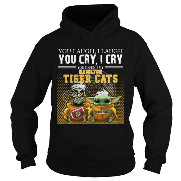 Jeff Dunham and Baby Yoda you laugh I laugh you cry I cry you offend my Hamilton Tigers Cats shirt