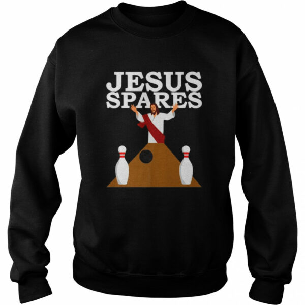 Jesus Spares Bowler Bowling shirt