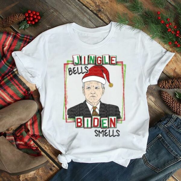 Jingle Bells Biden Smells Joe Biden Happy New Year Merry Christmas USA shirt