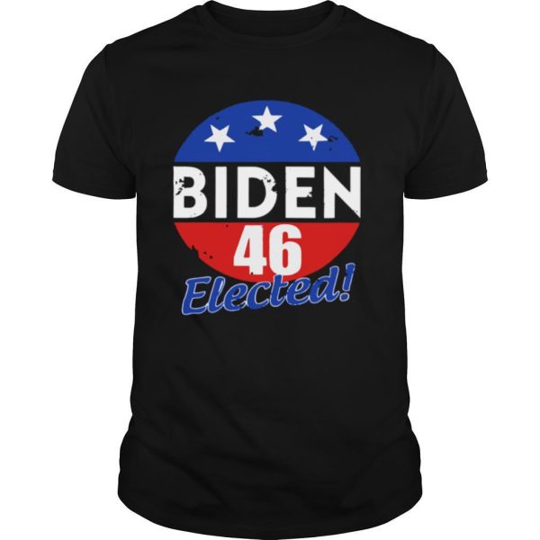 Joe Biden 46 Elected Celebrate Joe Biden 46th President Of America 2020 Wining Retro Vintage shirt