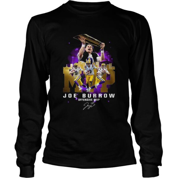 Joe Burrow Offensive MVP Signature shirt