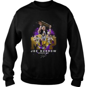 Joe Burrow Offensive MVP Signature shirt 2 Joe Burrow Offensive MVP Signature shirt 3