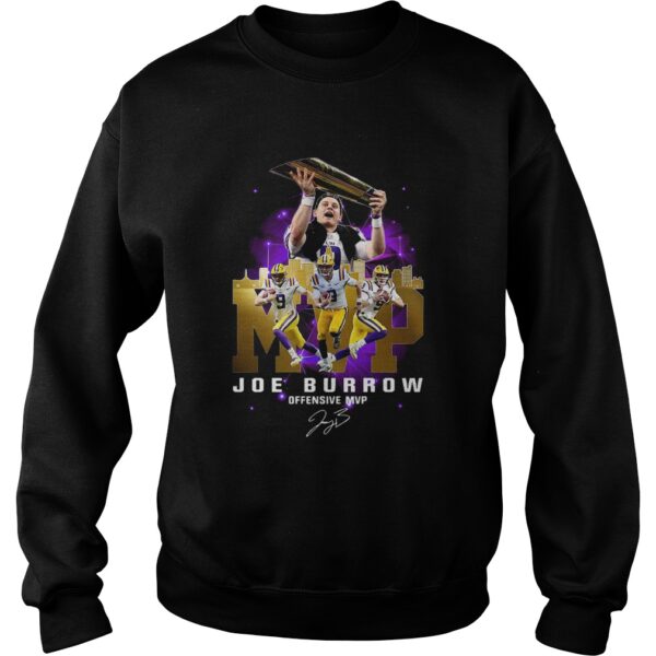 Joe Burrow Offensive MVP Signature shirt