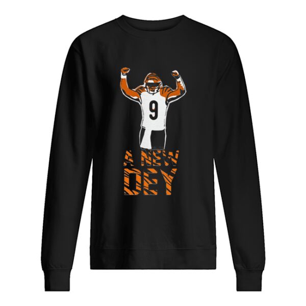 Joe burrow cincinnati bengals a new dey 9 shirt