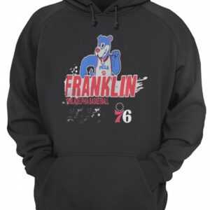 Joel Embiid Philadelphia 76ers Ice Break Franklin Bear shirt 2 Joel Embiid Philadelphia 76ers Ice Break Franklin Bear shirt 3