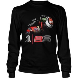 Jorge Lorenzo 99 Monster Energy signature t-shirt 1 Jorge Lorenzo 99 Monster Energy signature t shirt 2