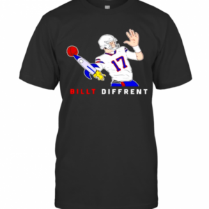 Josh Allen Buffalo Bills Billt Different 17 T-Shirt